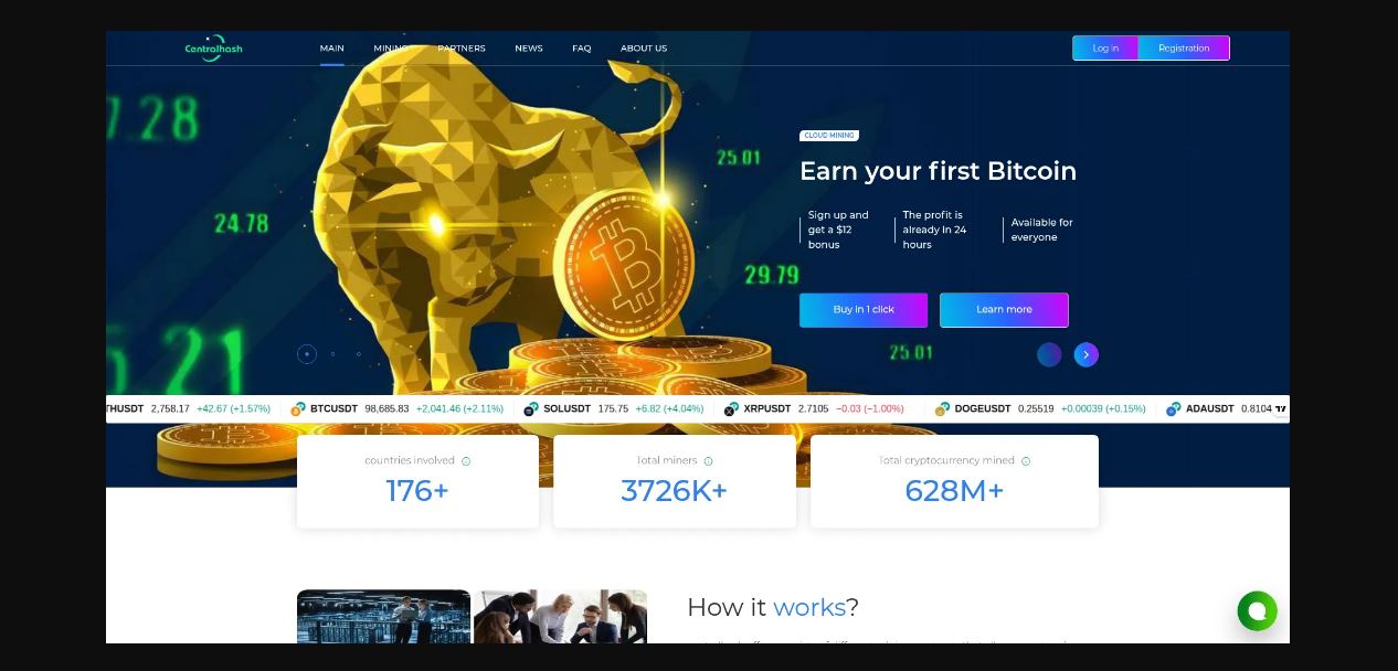 Aplikasi Cloud Mining Gratis, Bitcoin, Cloud Mining, Aplikasi Gratis, Centralhash, Kripto, Investasi